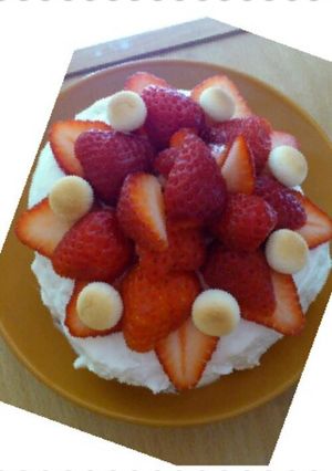 1歳のお誕生日に♪ﾖｰｸﾞﾙﾄｹｰｷ-レシピのメイン写真