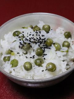 旬の味!塩麹deふっくら豆ごはん-レシピのメイン写真
