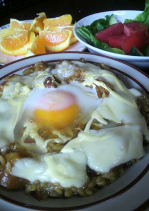 ★残ったカレーDE焼きカレー★-レシピのメイン写真