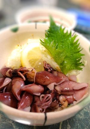 簡単☆ホタルイカと白菜の酢の物-レシピのメイン写真
