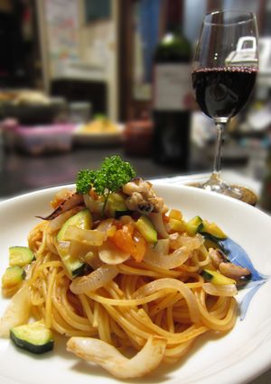 塩麹のナポリタン-レシピのメイン写真