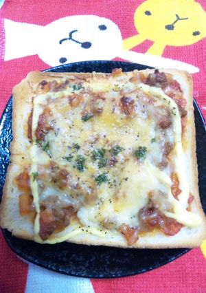 ミートソースぱん@_@だぜぇ-レシピのメイン写真