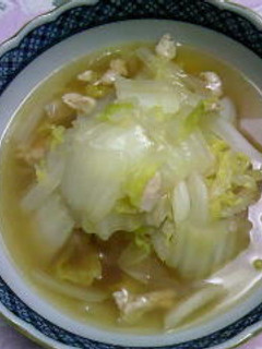 鶏皮と白菜の煮びたし-レシピのメイン写真