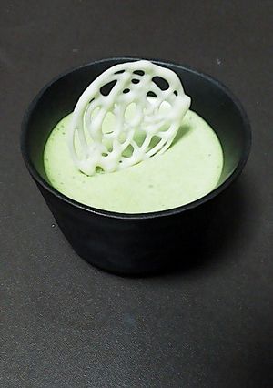 抹茶のムース-レシピのメイン写真