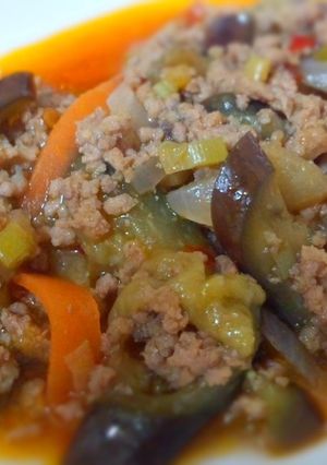 ヘルシー！炒めない麻婆茄子☆-レシピのメイン写真
