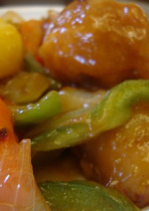 ボリューム＆ヘルシー☆ごろっと野菜の酢鶏-レシピのメイン写真