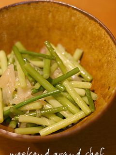 にんにくの芽炒め-レシピのメイン写真