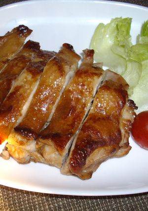 フライパンde鶏モモ肉の醤油焼き-レシピのメイン写真