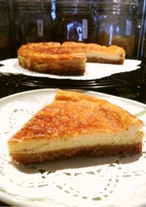 ベイクドチーズケーキ-レシピのメイン写真
