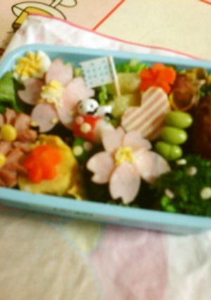 遠足 春さくら弁当-レシピのメイン写真
