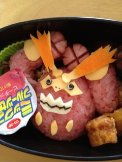 *ポケモンキャラ弁*〜ヒヒダルマ〜-レシピのメイン写真