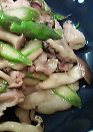 豚肉とアスパラの味噌炒め-レシピのメイン写真