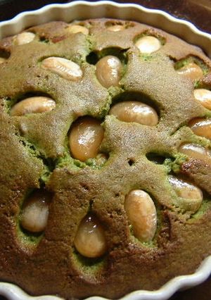 抹茶と白いんげんのバターケーキ-レシピのメイン写真