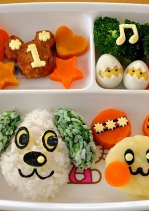 1歳の誕生日☆お祝いプレート-レシピのメイン写真