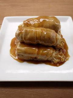 梅風味のえのき肉巻き-レシピのメイン写真