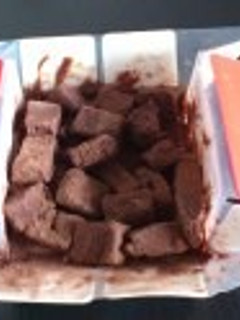 超簡単!!オリキューブで生チョコ-レシピのメイン写真
