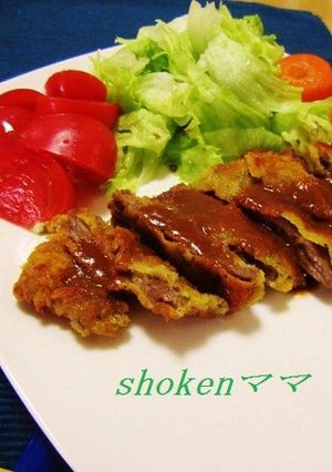 お安いお肉も柔らかくなる♡ビーフカツ♡-レシピのメイン写真