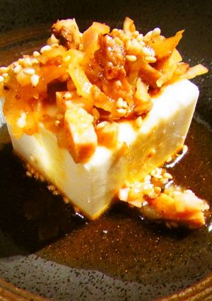 チャーシュー中華風冷奴-レシピのメイン写真