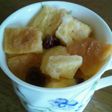 レンジで簡単パンプディング