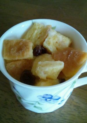 レンジで簡単パンプディング-レシピのメイン写真