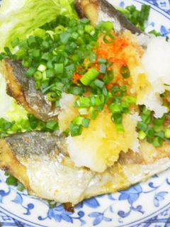 あじの唐揚げ☆ネギおろしポン酢風味☆-レシピのメイン写真