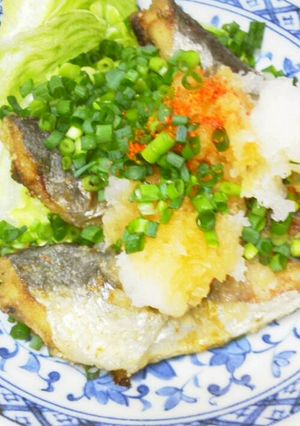 あじの唐揚げ☆ネギおろしポン酢風味☆-レシピのメイン写真