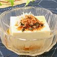 かつおとしらすの冷奴
