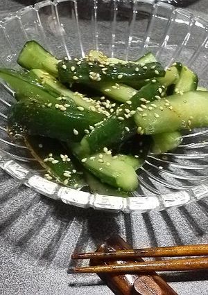 ウマい！ごま塩キュウリ-レシピのメイン写真