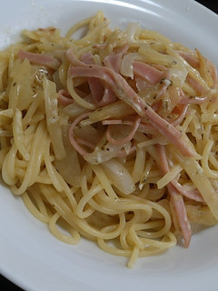 じゃがいもと新玉ねぎのバジルソースパスタ-レシピのメイン写真