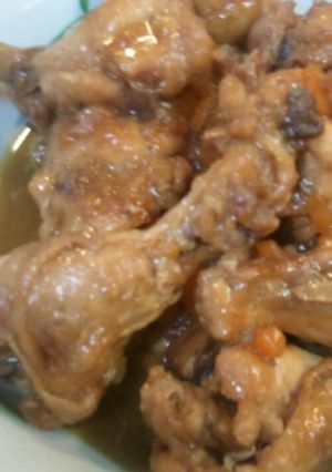 鶏手羽元の中華風スタミナ煮込み-レシピのメイン写真