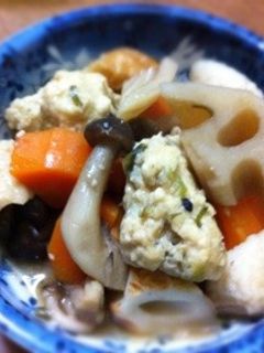 ෆみんな大好きෆ鶏団子のおふくろ煮-レシピのメイン写真