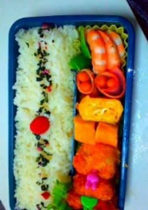 ☆彼チャマ弁当☆-レシピのメイン写真