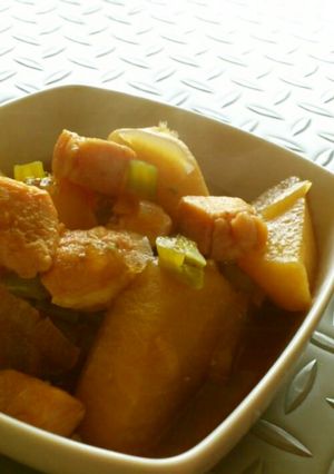 大根 鳥ももの煮物-レシピのメイン写真