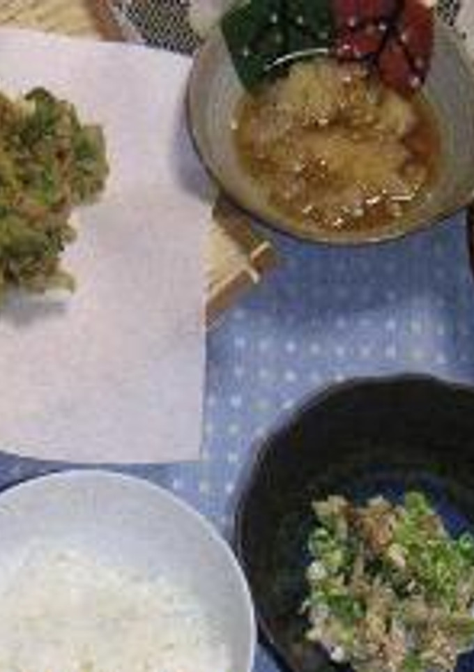 ハムと大根葉のかき揚げ-レシピのメイン写真