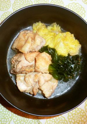 鶏肉と白菜の煮物-レシピのメイン写真