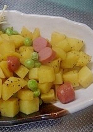 えんどう豆と新じゃがの春ソテー-レシピのメイン写真