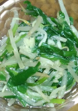 簡単☆もやしとにらのナムル-レシピのメイン写真