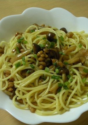 簡単お手軽パスタ☆納豆スパゲティ-レシピのメイン写真