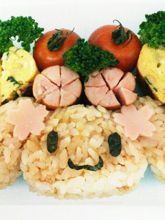サンリオキャラ弁 シナモンロール モカ★-レシピのメイン写真
