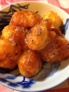 エビチリinニョッキ-レシピのメイン写真
