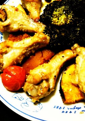 骨付きジンジャーハニーチキン-レシピのメイン写真