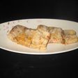 納豆キムチの油揚げ包み揚げ