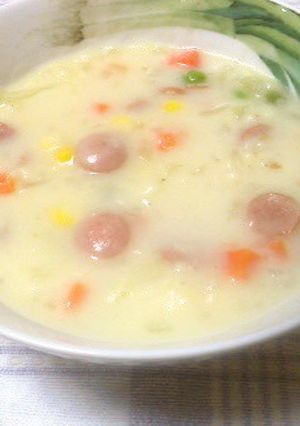 あと一品に♪簡単ミルクスープ♪-レシピのメイン写真