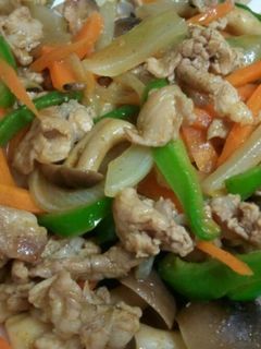 お弁当にも!!豚肉と野菜のカレー炒め-レシピのメイン写真