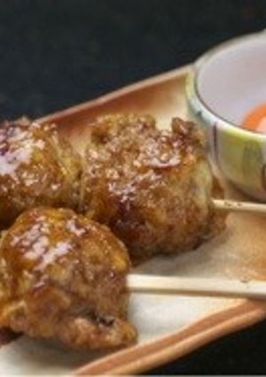 鶏づくし〜お月見つくね-レシピのメイン写真