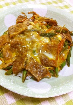 油揚げ丼✿。-レシピのメイン写真