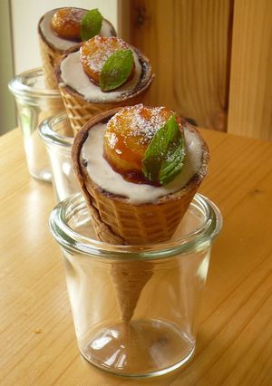 ハンディータイプのチョコバナナレアチーズ-レシピのメイン写真