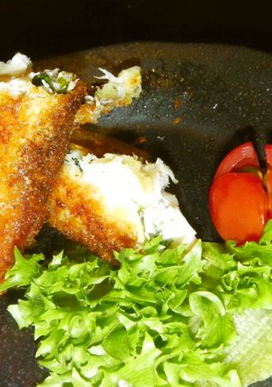 ささみシソチーズパン粉焼き-レシピのメイン写真