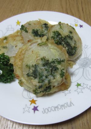 新玉ねぎの磯辺揚げ-レシピのメイン写真