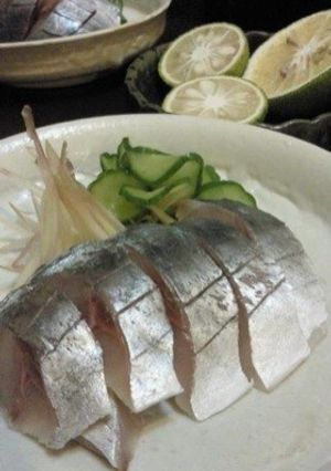 レモンで〆鯵-レシピのメイン写真